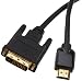 Electronics : Exacon HDMI to DVI Adapter Cable 9.8 Feet / 3.0 m