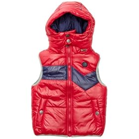 Diesel Junesyb Gilet for 18 Months (Red)