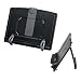 Book Stand Copyholder Adjusts to Different Angles, Black with Silver Accents CEB31502