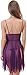 Queen.M® Pretty Pajama Sexy Lingerie Sling Erotic Transparent Underwear for Sex Flirt (Large, Purple)