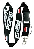 Pepsi Lanyard Keychain Holder with Snap Buckle