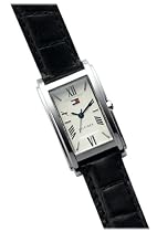 Tommy Hilfiger Women's Ivory Dial Black Leather Watch #1780139