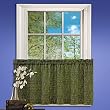 Hudson Tier Curtain - 36 tier (pr) - COLOR : Sage