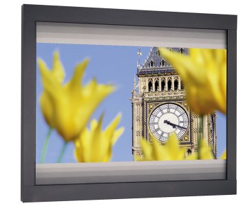 Da-Lite Multiple Aspect Ratio Video - Letterbox Format 100 Diagonal Fixed Frame Vertical Masking System with Pro-Trim