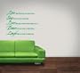 Live Like There Is No Tomorrow Vinyl Wall Decal Words By LKS Trading Post