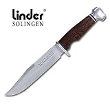 Linder Cocobola Molded Handle Bowie