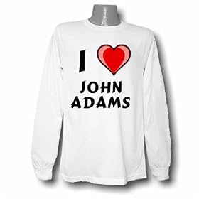 I Love John Adams Long Sleeve T-shirt