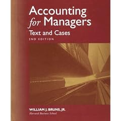 Accounting for Managers: Text and Cases