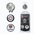 Team Golf 30547 Chicago Bears Golf Ball Marker Hat Clip