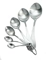 Nigella Lawson Living Kitchen Measuring Spoons Brushed Set/6
