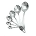 Nigella Lawson Living Kitchen Measuring Spoons Brushed Set/6
