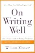 On Writing Well, 25th Anniversary: The Classic Guide to Writing Nonfiction