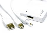 Mini DisplayPort + TOSLINK Digital Audio to HDMI (v1.3b) adapter cable by Neet® - ( for Unibody MacBook - Pro - iMac etc. )