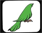 Decorated Mouse Pad with green, 