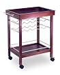 Winsome Wood Bar Cart, Espresso Finish
