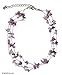 Pearl and amethyst necklace, 'Natural title=
