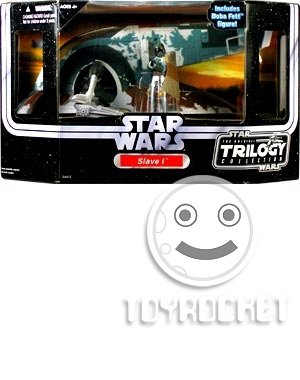 Slave 1 with Boba Fett Figure - Star Wars OTC Vehicle Collection