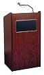 Oklahoma Sound 6010-MY Aristocrat Floor Sound Lectern- Kd-Mahogany Oklahoma Sound 6010-MY Aristocrat Floor Sound Lectern- Kd-Mahogany