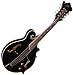NEW MORGAN MONROE F STYLE SPRUCE BLACK ACOUSTIC ELECTRIC MANDOLIN w/ DELUXE CASE