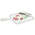 Lenox Butterfly Meadow Cheese board w/Spreader