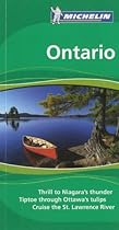 Michelin Green Guide Ontario,