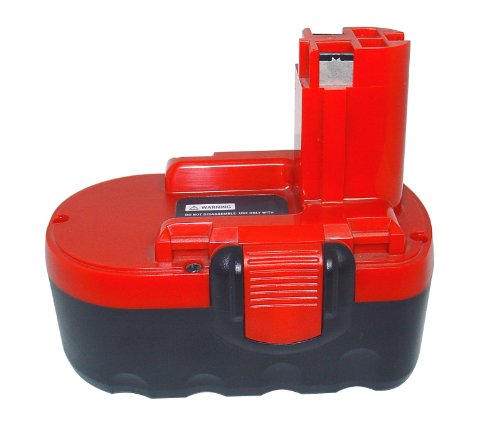  PowerSmart® [Ni-Cd, Ni-Mh,Lithium-ion,18V,27Wh to 54Wh] Replacement Power tools/Cordless Drill battery Suitable for UK BOSCH ART 23 Accutrim (2000mAh-Ni-Cd-Red) 
