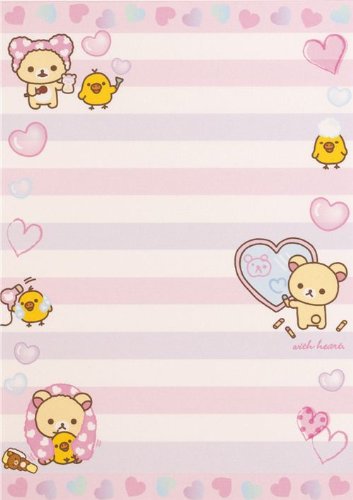 Imagen 4 de Bloc de notas de Korilakkuma y Kiiroitori con espuma de baño