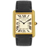 Cartier Tank Solo 18kt Yellow Gold Mens Watch W1018855 by Cartier