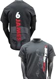 Lebron James Miami Heat Player Action Face Black T-shirt