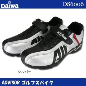 DAIWA（ダイワ）ADVISOR（アドバイザー）ゴルフスパイク DS6006 シルバー 26.5cm