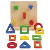 Petipano Wooden Panel with Shapes