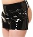 Plus Size Black Vinyl 