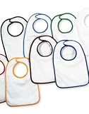 Rabbit Skins Infant Snap Bibs - Set of 7
