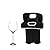 KictyÂ® Neoprene Wine Tote Bag Insulated Champagne Storage Protector Protable Water Bottle Pouch Sleeve Drink Cooler Handbag for Travel, Picnic and Party Carrying