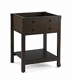 American Standard 9380.000.329 Cambridge 24-Inch Vessel Stand, Warm Walnut