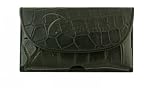Continental Cobalt Black Crocodile Skin Luxury Mobile Phone Case/Pouch - Fits All Nokia 8800 Series