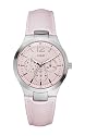 Guess Ladies Fashion Analogue Watch W85083L1 with Pink Leather Strap