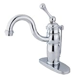 Bathroom Faucet with Buckingham Lever Handles Finish: Polished Chrome