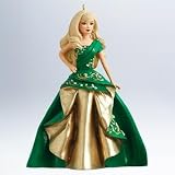 2011 Hallmark #12 in Series CELEBRATION BARBIE Ornament Special 2011 Edition Inspired by Holiday Barbie Doll