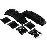 100 Black Hanging Earring Cards Jewelry Display 1.5"