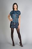 Flutter Sleeve Mini Dresses by Custo Barcelona
