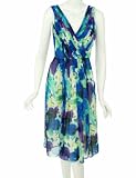 AK Anne Klein Sleeveless V-Neck Dress