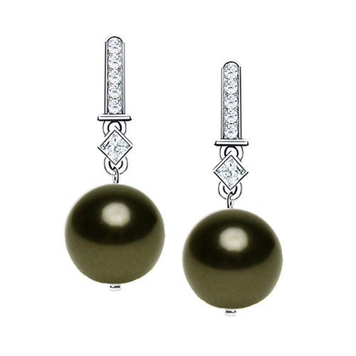 412BxlVACuL WILLOW PEARLES: *LADY HELEN BLACK PEARLE DROP EARRINGS*