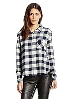 LTB Jeans Camisa Mujer Liheta (Azul / Blanco)