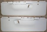 1971-1974 Dodge Charger White Replacement Door Panel Pair Only replaces OEM