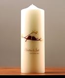 Love Bird Personalized Pillar Candles