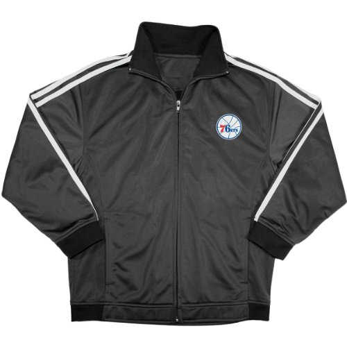 Adidas Philadelphia 76Ers Youth (Sizes 8-20) 3-Stripe Track Jacket Small