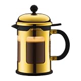 Bodum - 11171-17 - Chambord - Cafeti&egrave;re &agrave; Piston - avec Bec Verseur - 0,5 L - Or