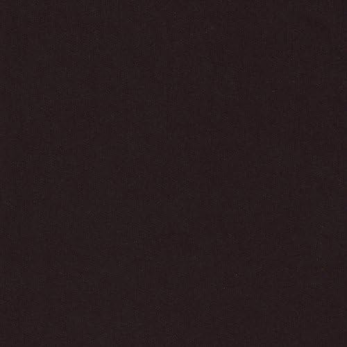 Organic Cotton Sweatshirt Fleece Black Fabric By The Yard