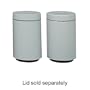 Safco(R) Medallion Collection Fiberglass Waste Lid, Charcoal